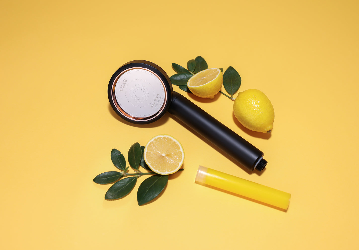 Pomme de douche de luxe aromica avec arôme